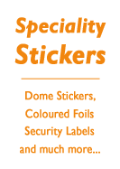 Dome Stickers, Coloured Foil and much more